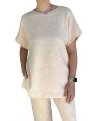 P.Cill - Modal Contrast Tunic Top - Lyst