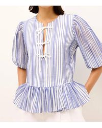 Marie Oliver - Estella Front Tie Top - Lyst