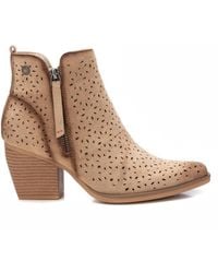 Xti - Refresh Fashion Italian Western Booties With Side Zipper By - Lyst
