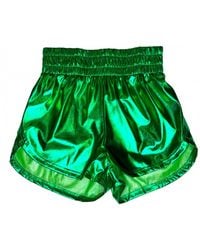 Belle Cher - Metallic Athletic Fit Short - Lyst