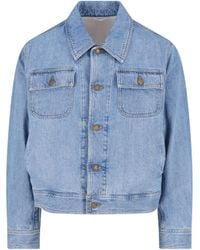 Thom Browne - Denim Trucker Jacket - Lyst