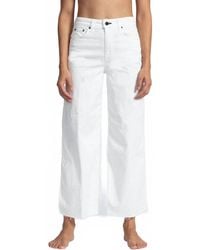 ASKK NY - Cropped Sailor Twill Pant - Lyst