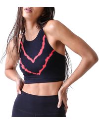 Electric and Rose - Grayson Chevron Crop Top - Lyst
