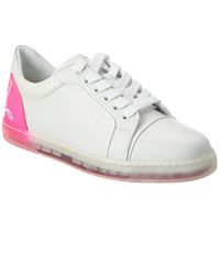 Christian Louboutin - Fun Vieira Leather Sneaker - Lyst