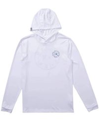 Salty Crew - Lurking Sunshirt Cotton Hooded Long Sleeve Gbo1043 - Lyst