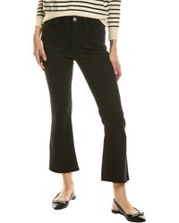 FRAME - Le Crop Thorn Mini Bootcut Jean - Lyst