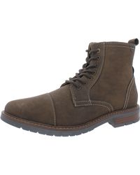Dockers - Rawls Cap Toe Lace Up Ankle Boots - Lyst