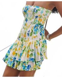 PQ Swim - Bluebell Marie Ruffle Dress - Lyst