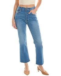 Mother - Denim The Tripper Layover Ankle Fray Jean - Lyst