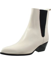 MICHAEL Michael Kors - Bhfo Logo Leather Ankle Boots - Lyst
