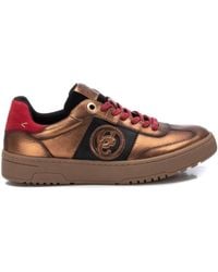 Xti - Leather Trainer Sneakers - Lyst