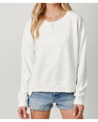 Mystree - Washed Terry Top - Lyst