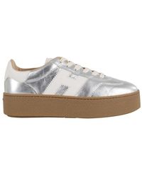 Hogan - H681 Sneakers With Contrasting Leather Details - Lyst