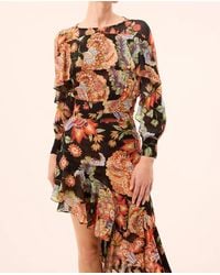 MISA Los Angles - Silvana Long Sleeve Top - Lyst
