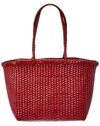 Dragon Diffusion - B Weave Small Leather Shoulder Bag - Lyst