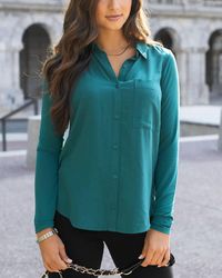 Grace and Lace - Stretch Fit Button Up - Lyst