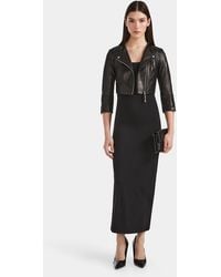 Rudsak - Winni Fitted Cropped Leather Jacket - Lyst