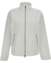 Irie - High Collar Zip-Up Cropped Jacket - Lyst