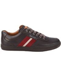 Bally - Oriano 6240313 Chocolate Leather Sneaker - Lyst