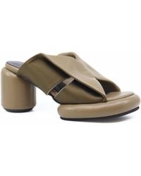 All Black - Mod Collar Mule - Lyst