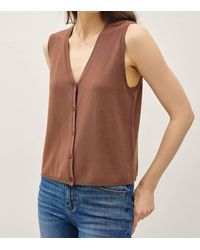 Be Cool - Brynne V-Neck Sweater Vest - Lyst