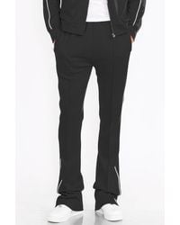 TRUEDAMES - Side Pipe Stacked Flare Pants - Lyst
