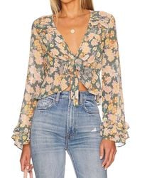 Free People - Maybel Blouse - Lyst