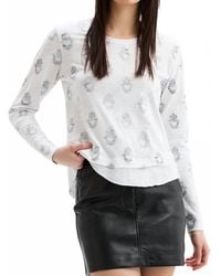 Chrldr - Hamsa Ava Mock Layer Long Sleeve T-Shirt - Lyst