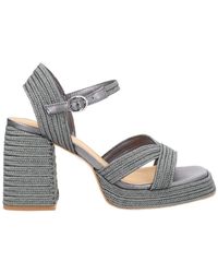 Castañer - Textured Valley Sandals - Lyst