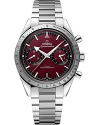 Omega - Speedmaster Red Dial Watch - Lyst