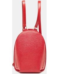 Louis Vuitton - Epi Leather Mabillon Backpack - Lyst