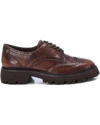 Xti - Leather Moccasins - Lyst
