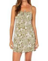 Roxy - Late Night Mini Dress - Lyst