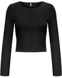 ONLY - Viscose Sweatshirt - Lyst