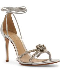 SCHUTZ SHOES - Jayda Leather Dressy Heels - Lyst