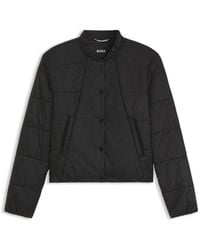 BOSS - Packable Jacket With Water-Repellent Finish - Lyst