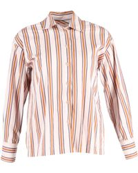 Ba&sh - Stripe Print Long Sleeve Shirt - Lyst