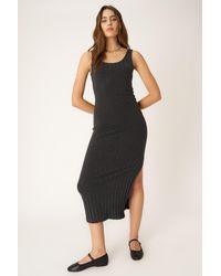 Project Social T - Work It Out Scoop Neck Rib Dress - Lyst