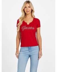 Guess - Eco Kiara Logo Tee - Lyst