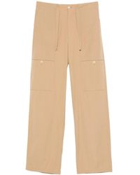 Jil Sander - Wide-Leg Tie Belt Pants - Lyst