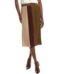 Weekend by Maxmara - Virgin Knit Wool-Blend Skirt - Lyst
