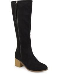 Journee Collection - Collection Wide Calf Sanora Boot - Lyst