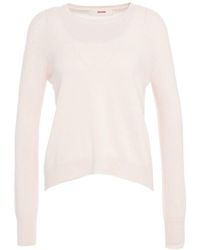 MVMT - Cashmere Sweater With Classic Round Neckline - Lyst