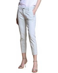 Mason's - Jaqueline Curvy Chino Capri Pants - Lyst