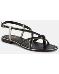 Rag & Co - Pheobe Strappy Flat Sandals - Lyst