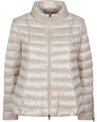 Herno - Mini Quilted Short Down Jacket For - Lyst