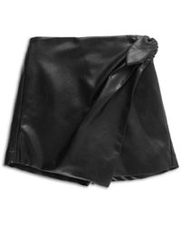 Habitual - Mock Faux Wrap Skort Pull-On Elastic Waist Red459 - Lyst