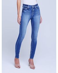 L'Agence - Monique Ultra High Rise Skinny Jean - Lyst