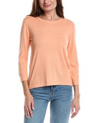 Forte - Coastal Silk & Cashmere-Blend Sweater - Lyst
