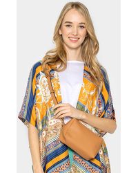 Fashnzfab - Solid Mini Crossbody Bag - Lyst